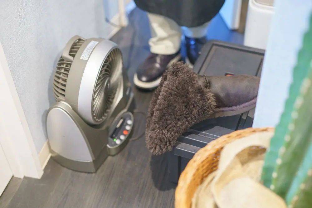 ムートンブーツのお手入れ