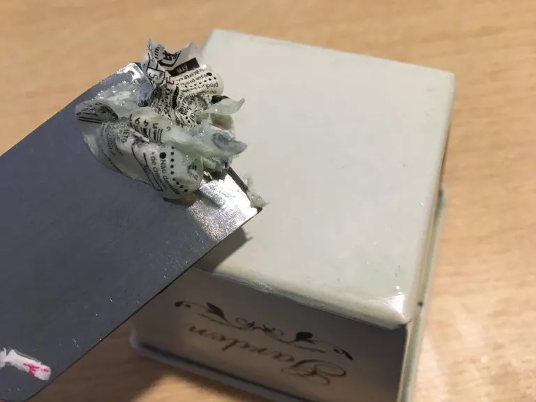 シールの剥がし方