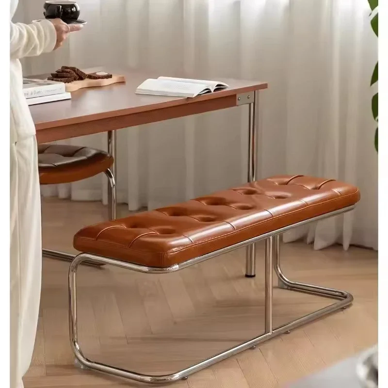 ロングベンチステンレススチール脚