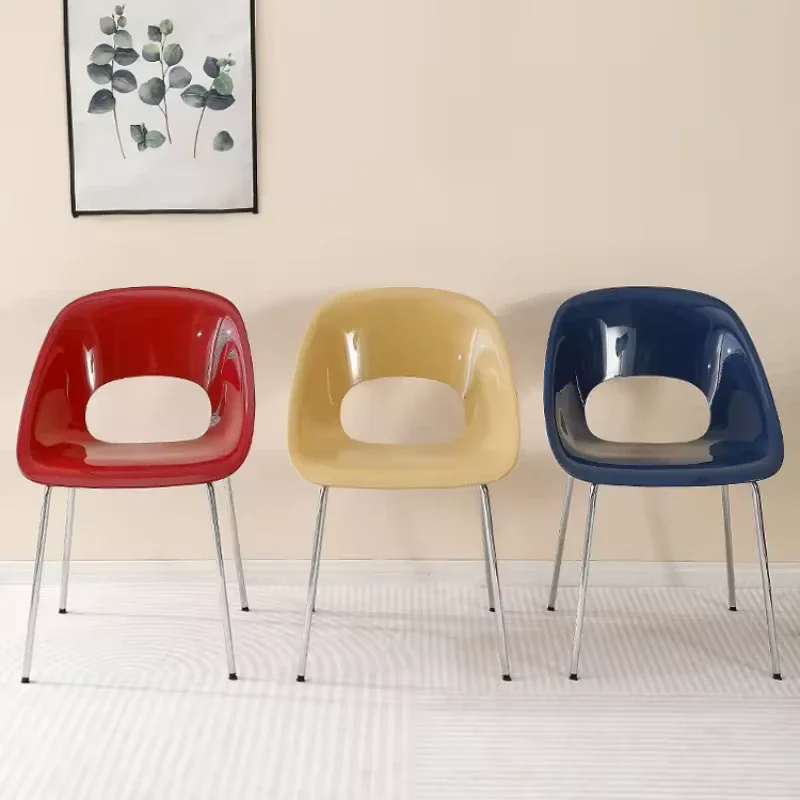 背もたれ付きモダンダイニングチェア