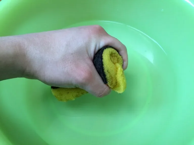サッシの掃除