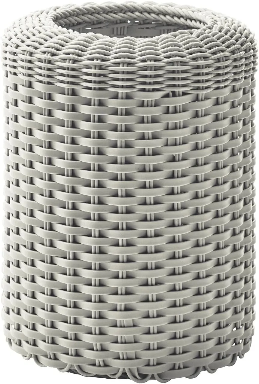 洗えるラタン調ゴミ箱