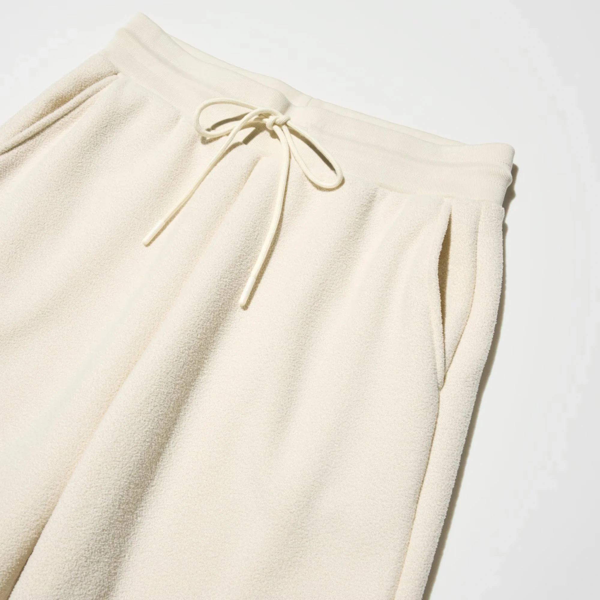 フリースイージーパンツのディティール