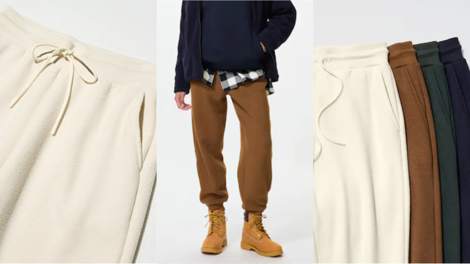 フリースイージーパンツ