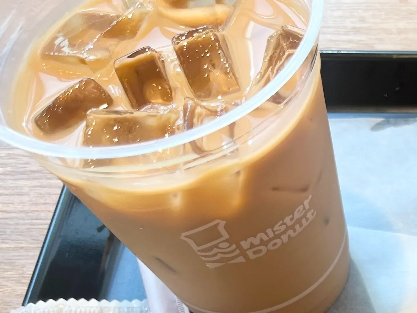 アイスカフェオレの画像