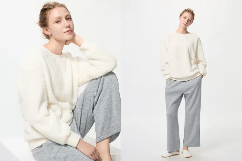 ユニクロファーリーフリースセット