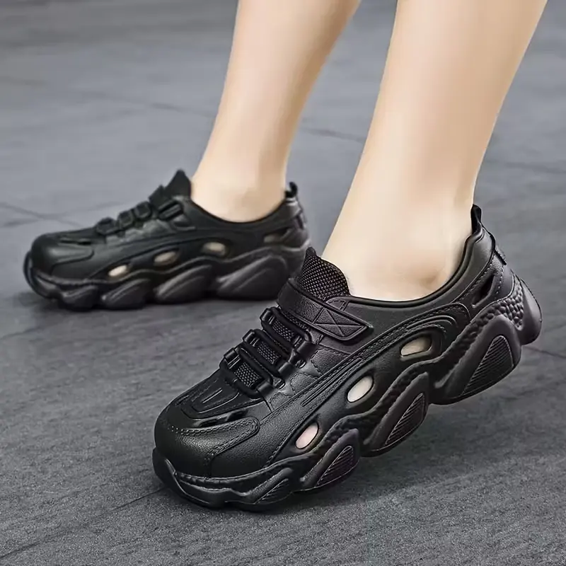 レディースアウトドア厚底シューズ