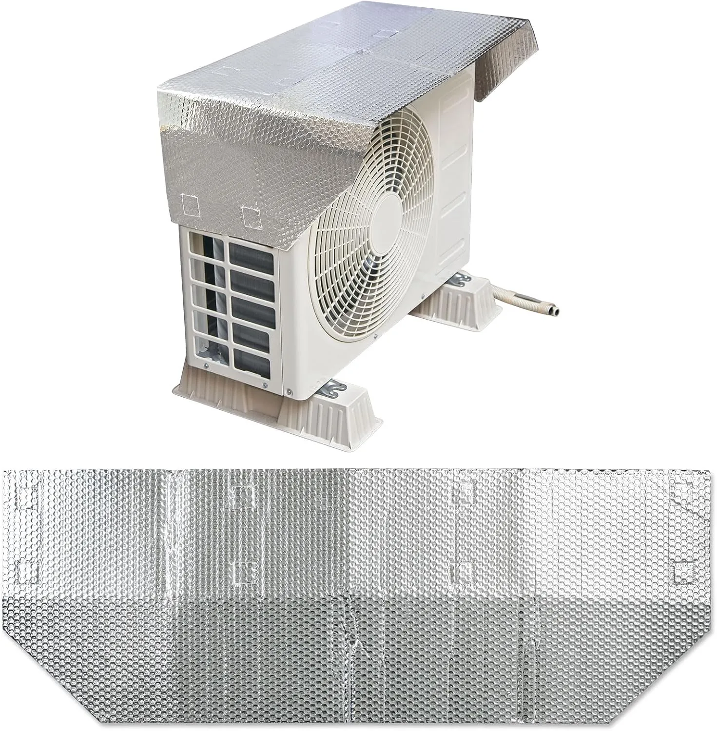 エアコン室外機遮熱シート