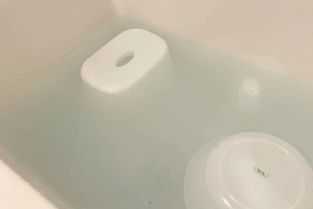 追い焚き配管の掃除