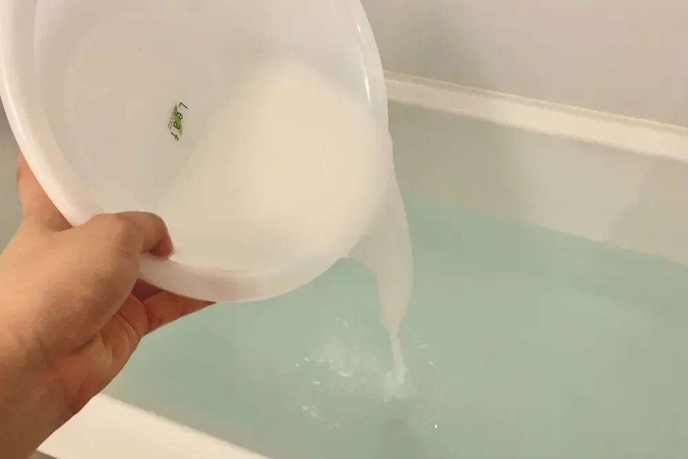 追い焚き配管の掃除