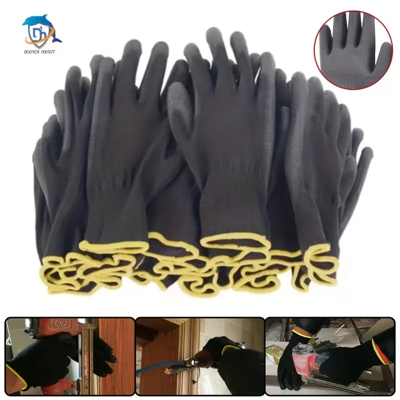 PUナイロン製作業用手袋