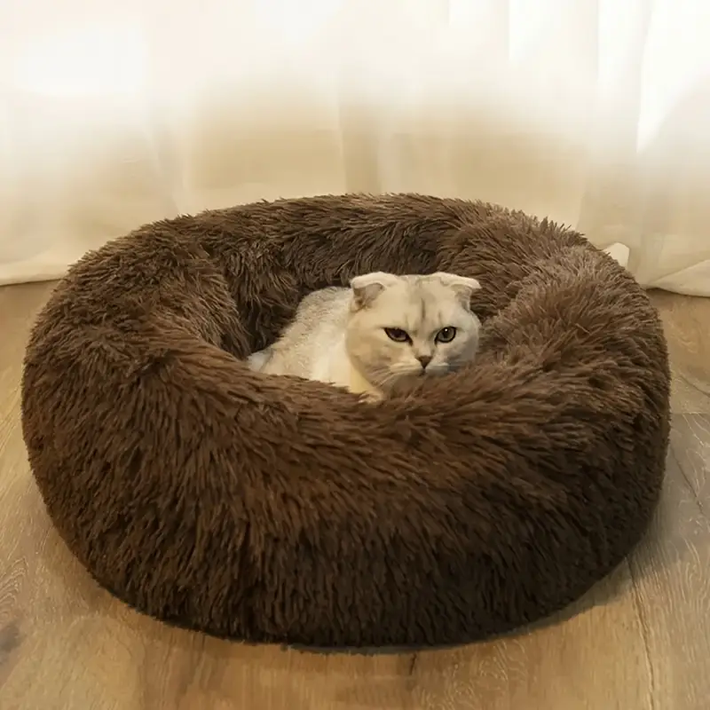 ラウンド小型猫ペットベッド