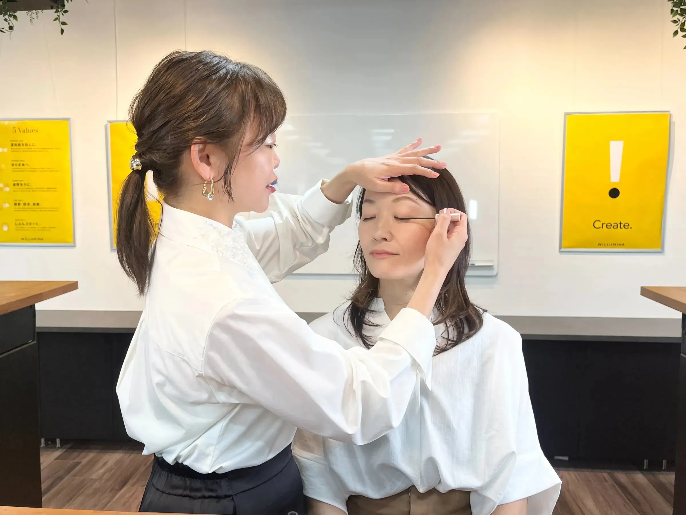 ウィルミナのエイジングケアメイク体験会