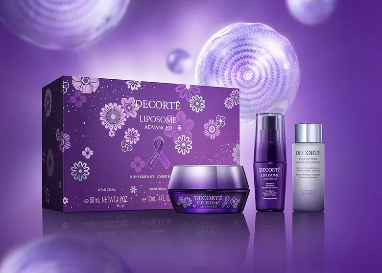 コスメデコルテ|リポソーム アドバンスト リペアセラム パープルリボン セット