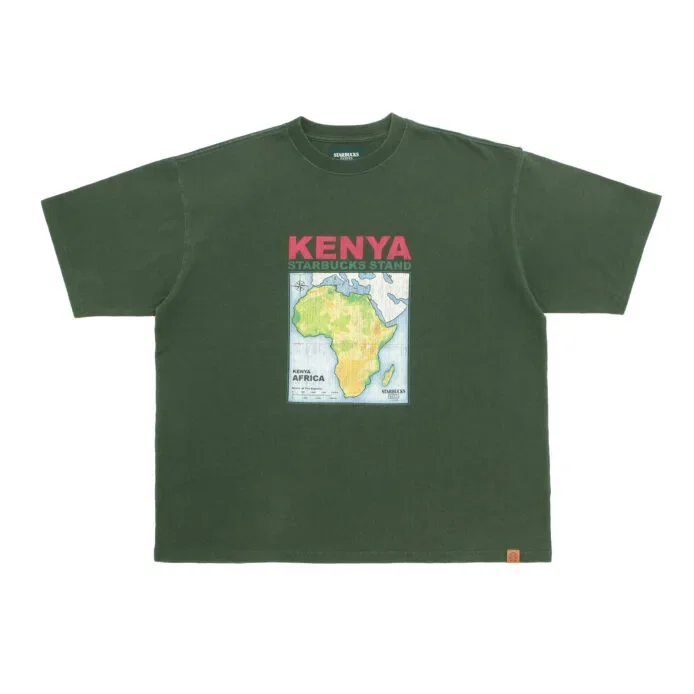 プリントTシャツKENYAグリーン