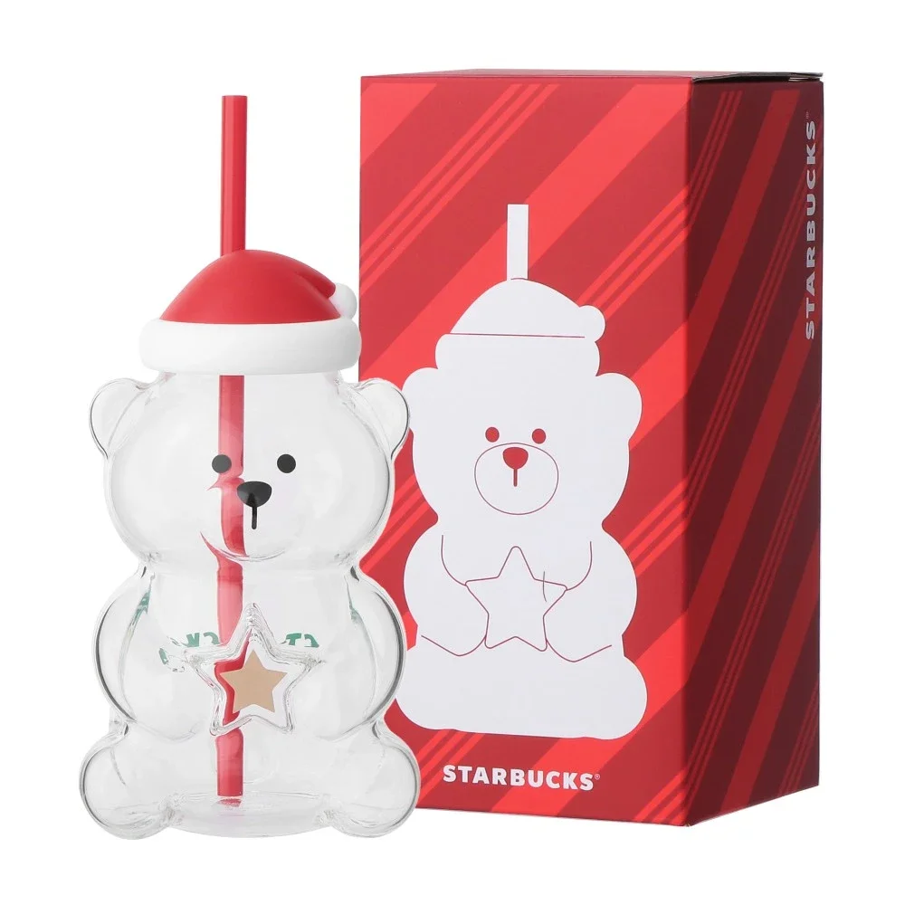 ギフトボックス入りグラスタンブラーベアリスタ473ml