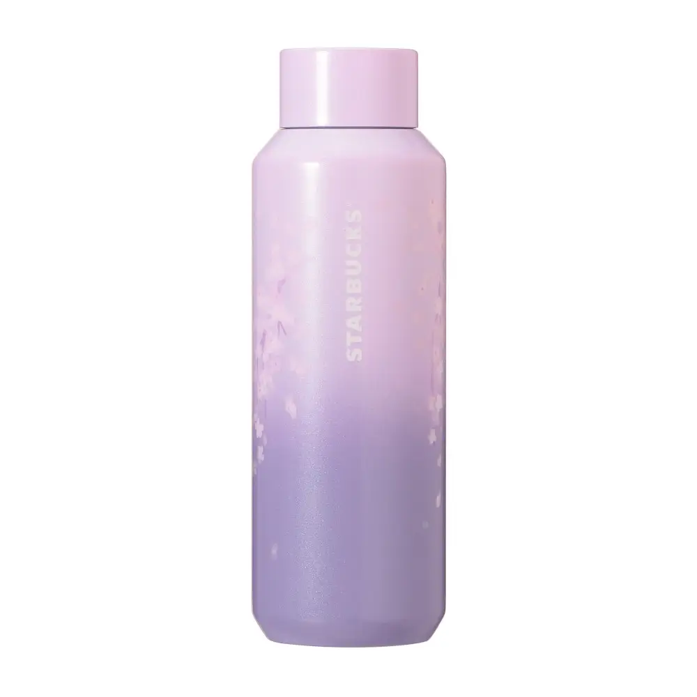 SAKURA2025ステンレスボトルパープルグラデーション473ml
