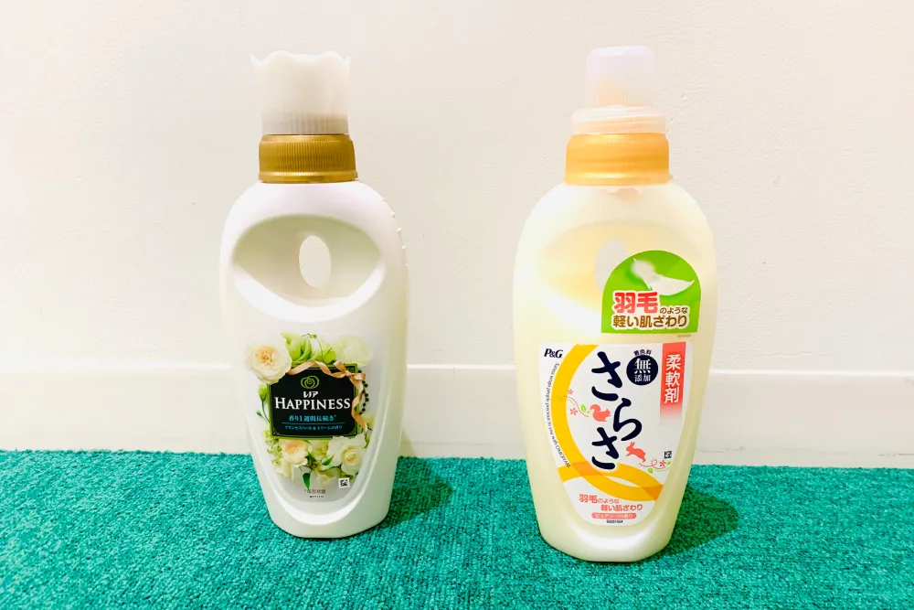 コインランドリーで持ち込みの柔軟剤を使いたいとき