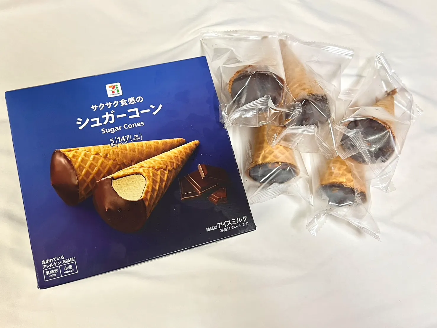 サクサク食感のシュガーコーン