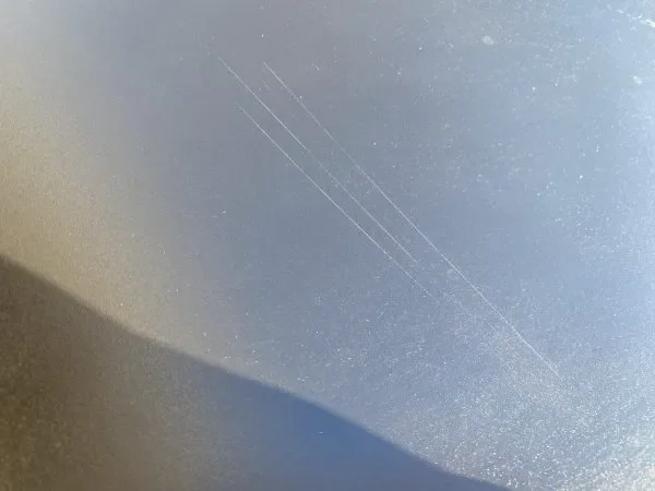 傷のつきやすさ