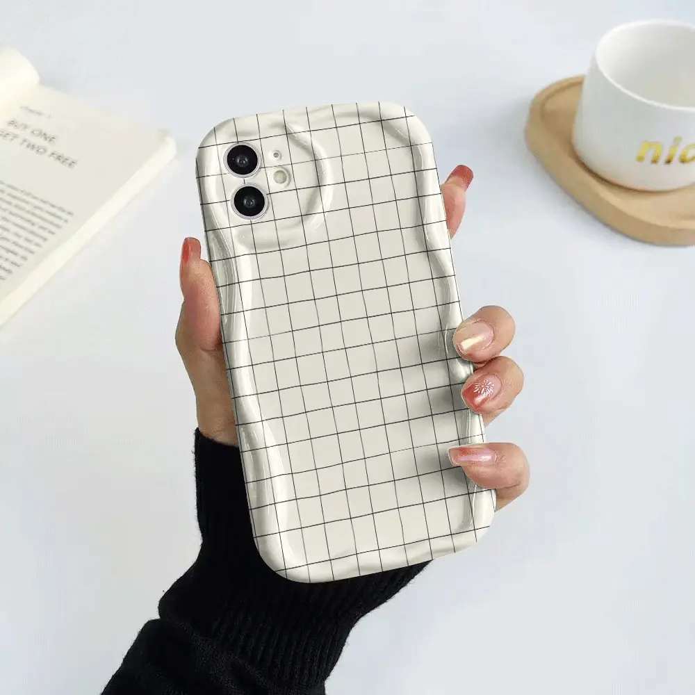 波型ボーダーiPhoneケース