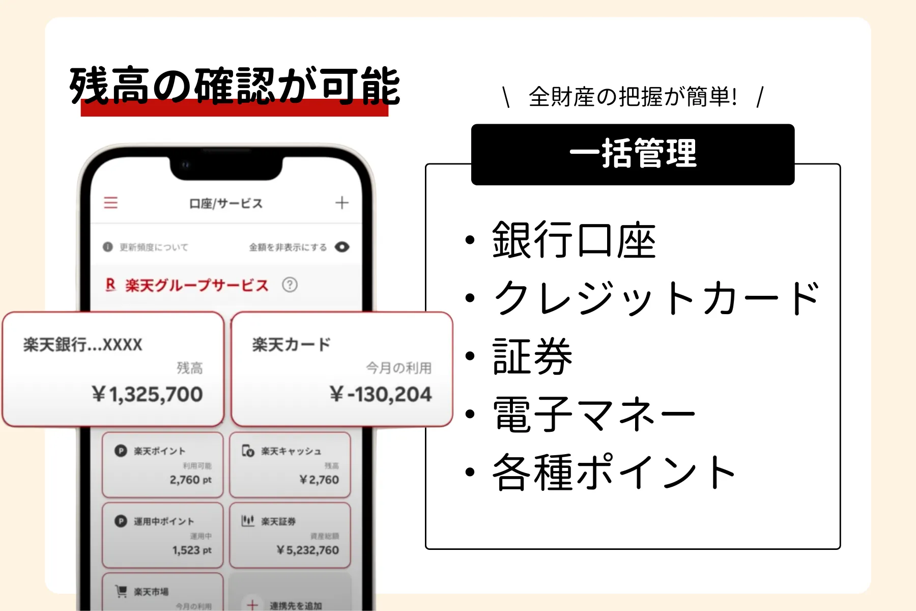レビューあり】3日坊主の救世主！楽天家計簿ならポイントも資産も