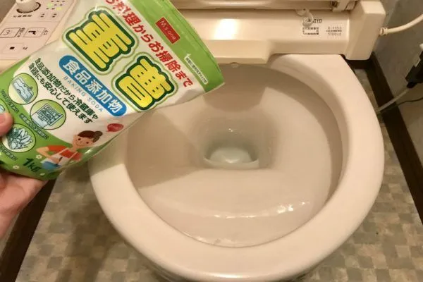 重曹を入れる