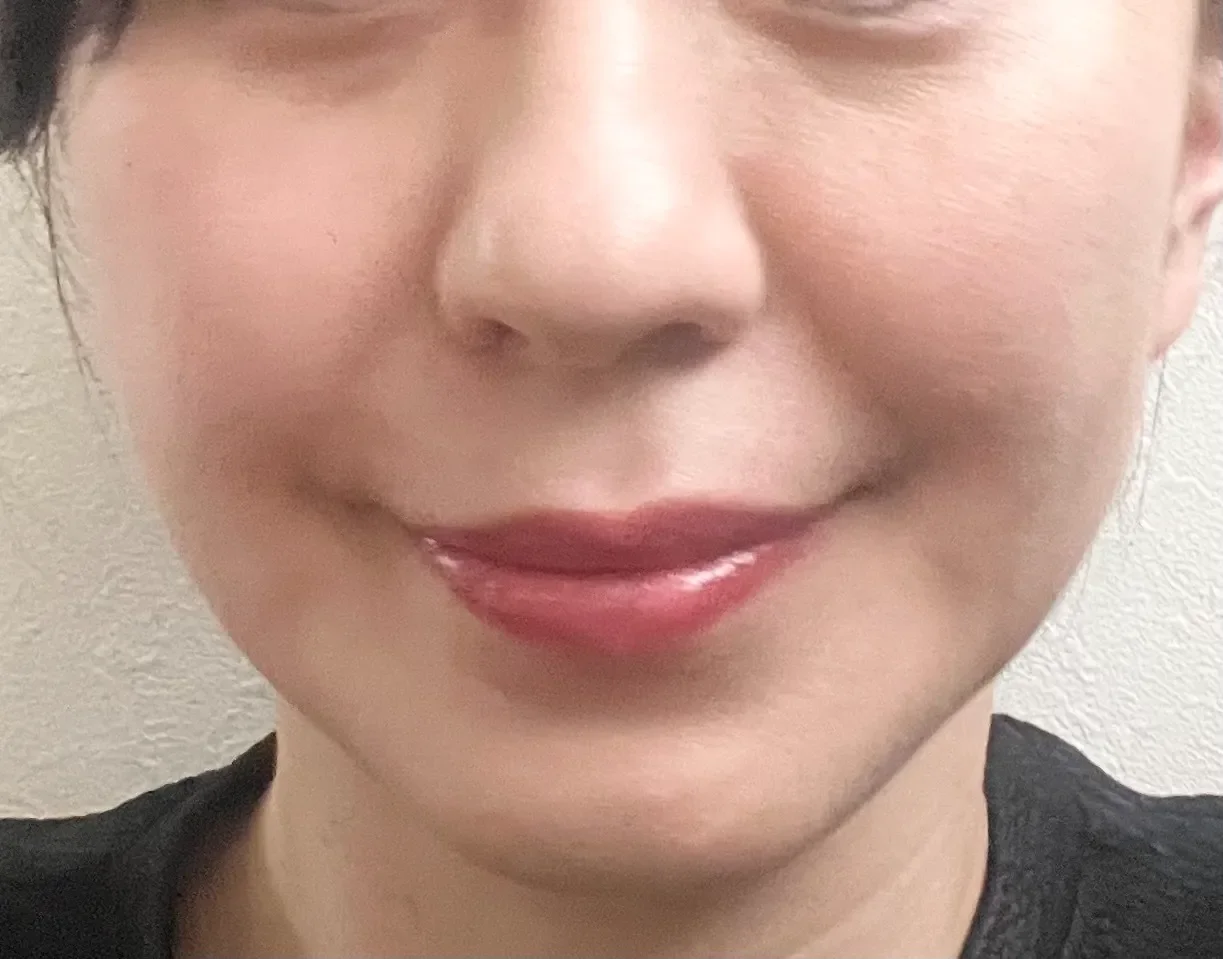 フルメイク後の様子