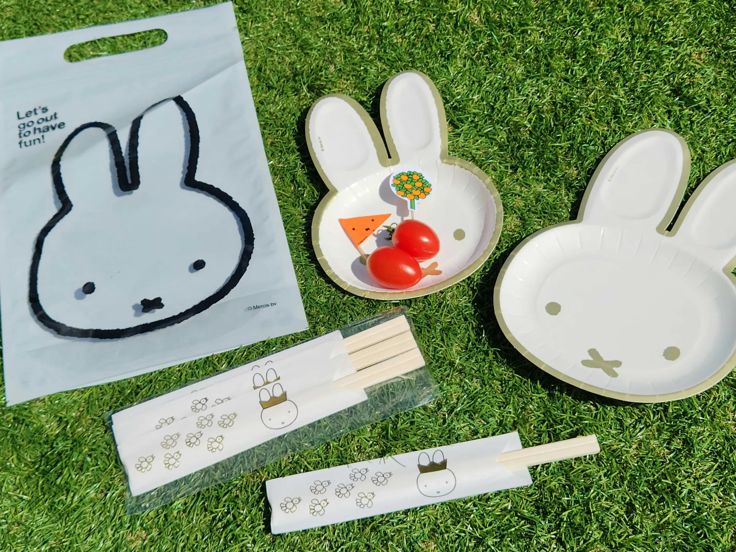 ダイソーミッフィー割り箸