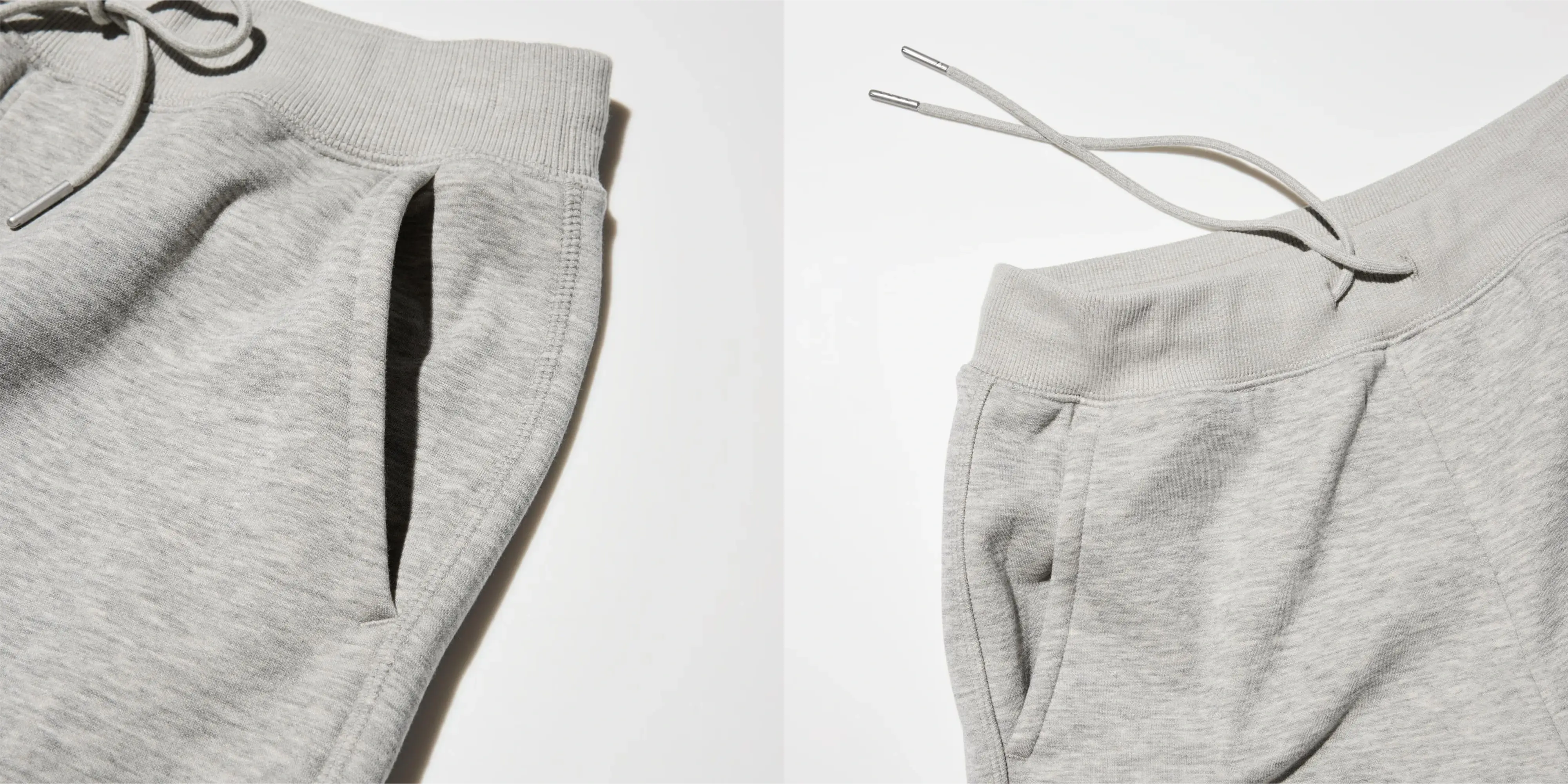 ユニクロヒートテックボアスウェットパンツディティール