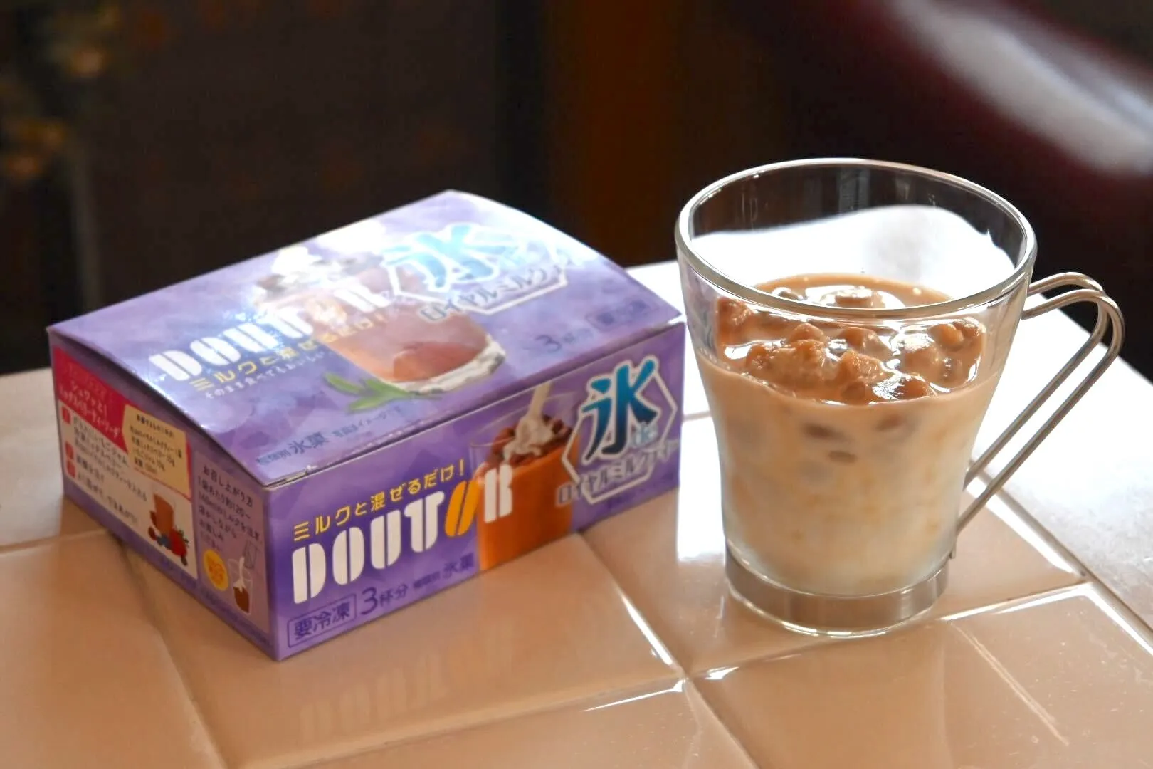 ドトール氷deアイスロイヤルミルクティー