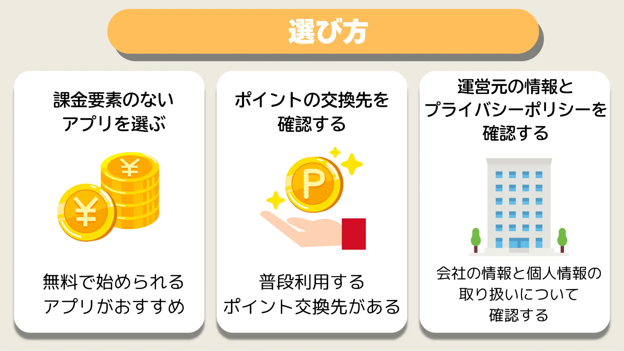 ポイ活ニュースアプリ選び方