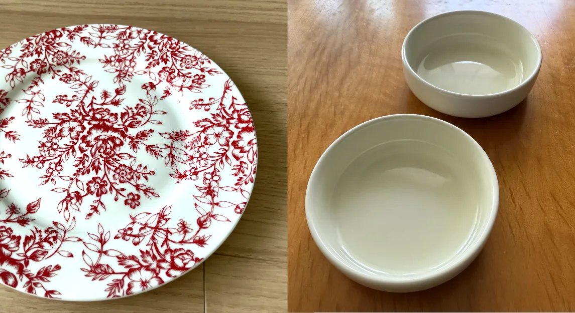 Temuで購入した食器