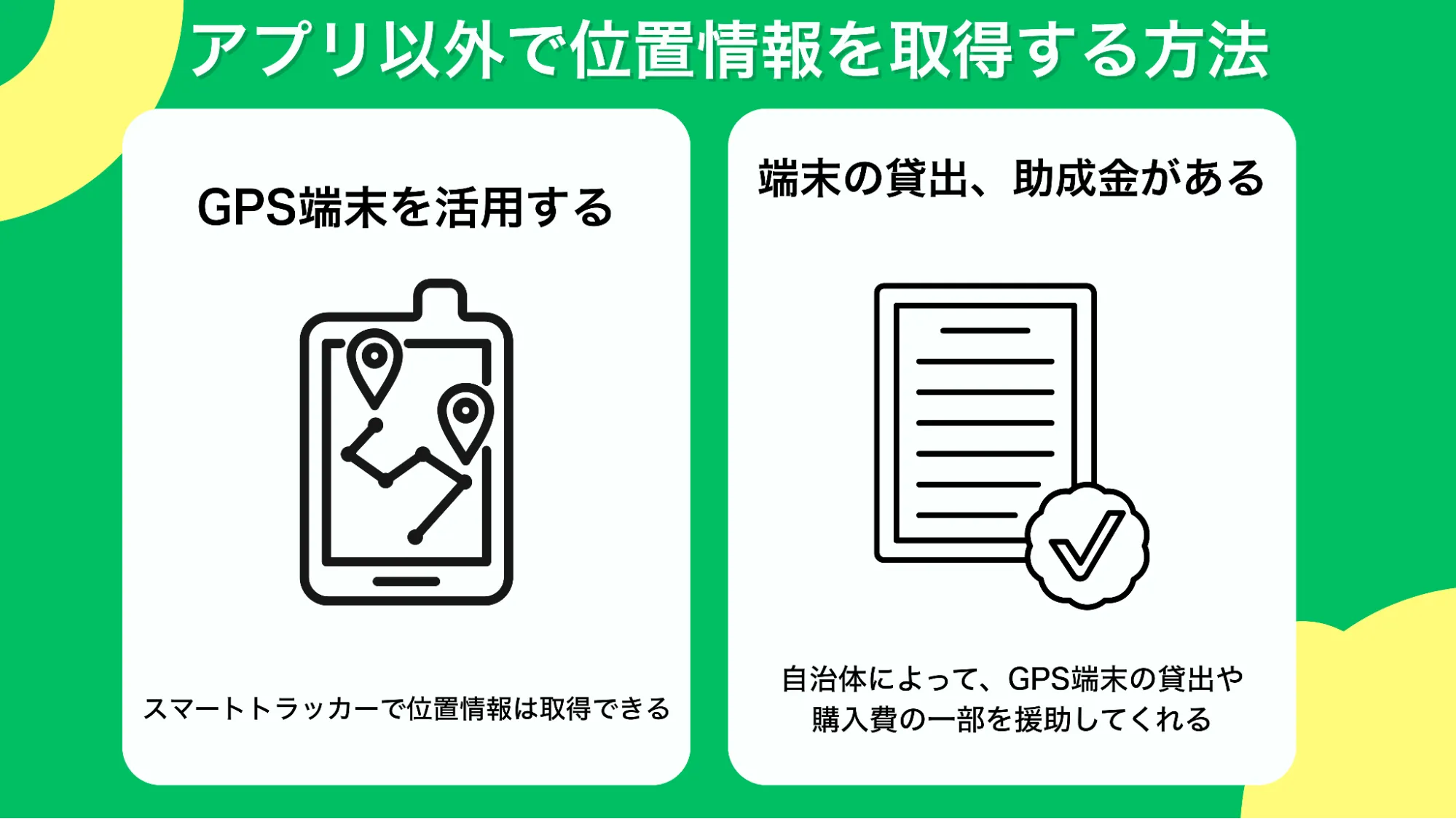 位置情報取得方法