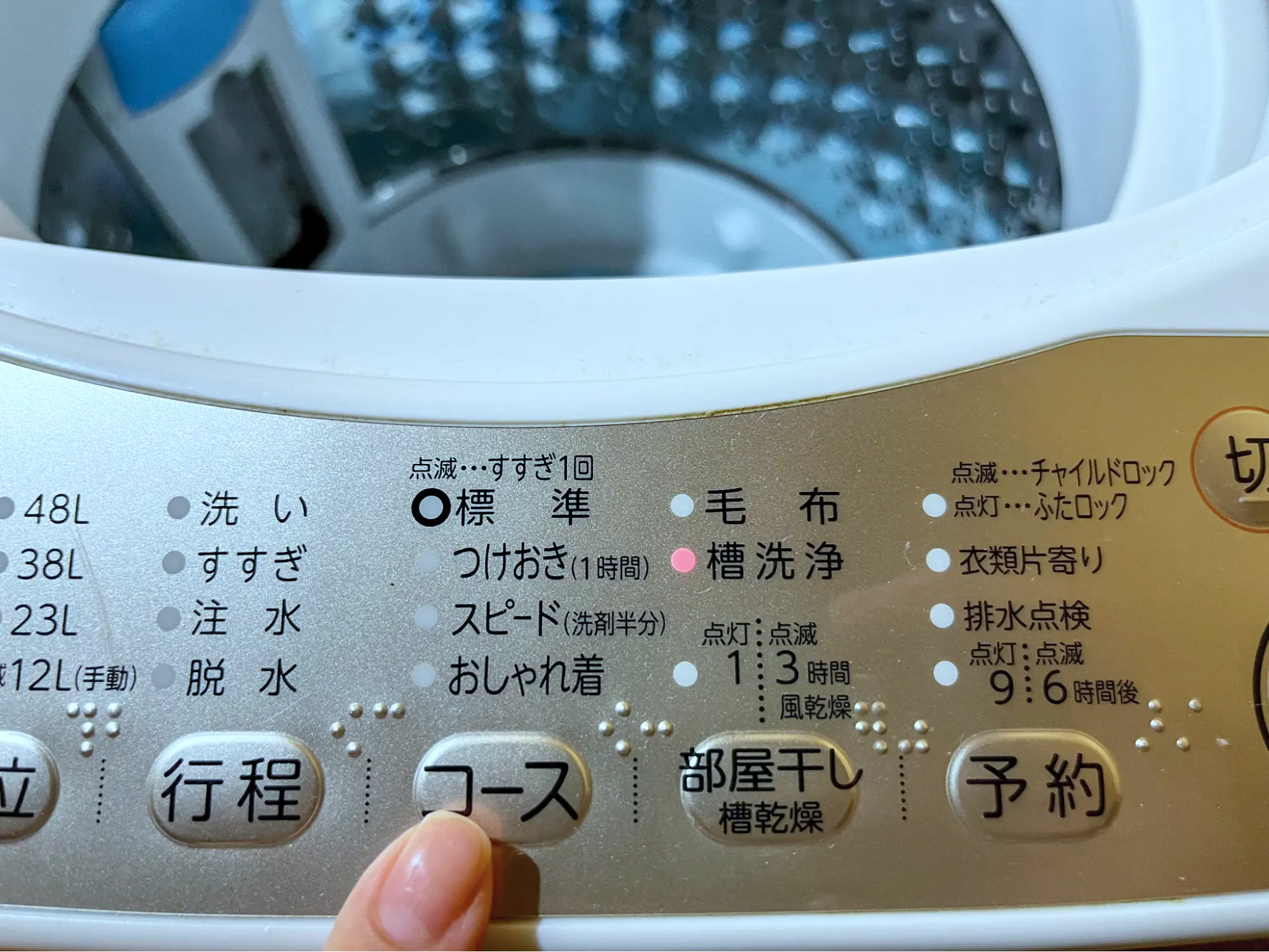 洗濯槽掃除