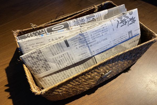 新聞紙 折り方