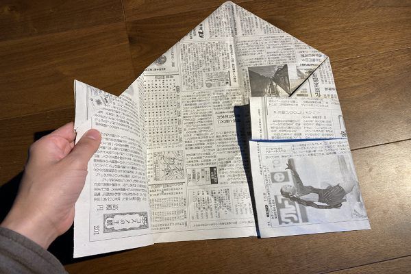 新聞紙 折り方