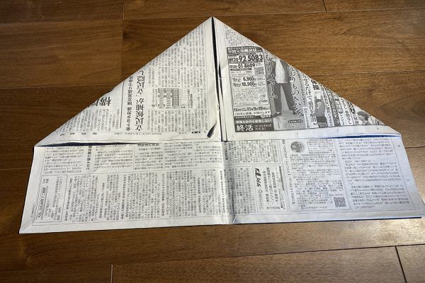 新聞紙 折り方