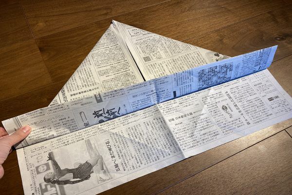 新聞紙 折り方