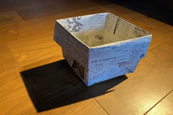 新聞紙 折り方