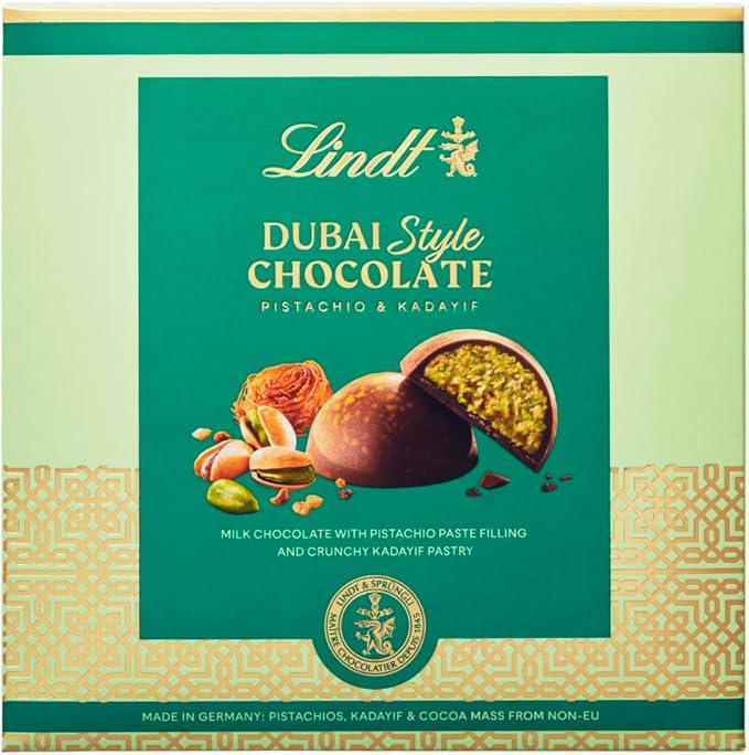 リンツ ドバイスタイルチョコレート プラリネ