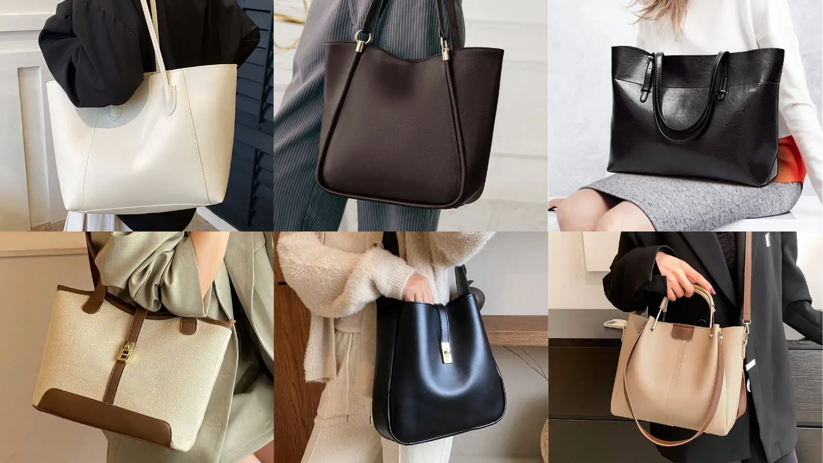 SHIEN通勤トートバッグ