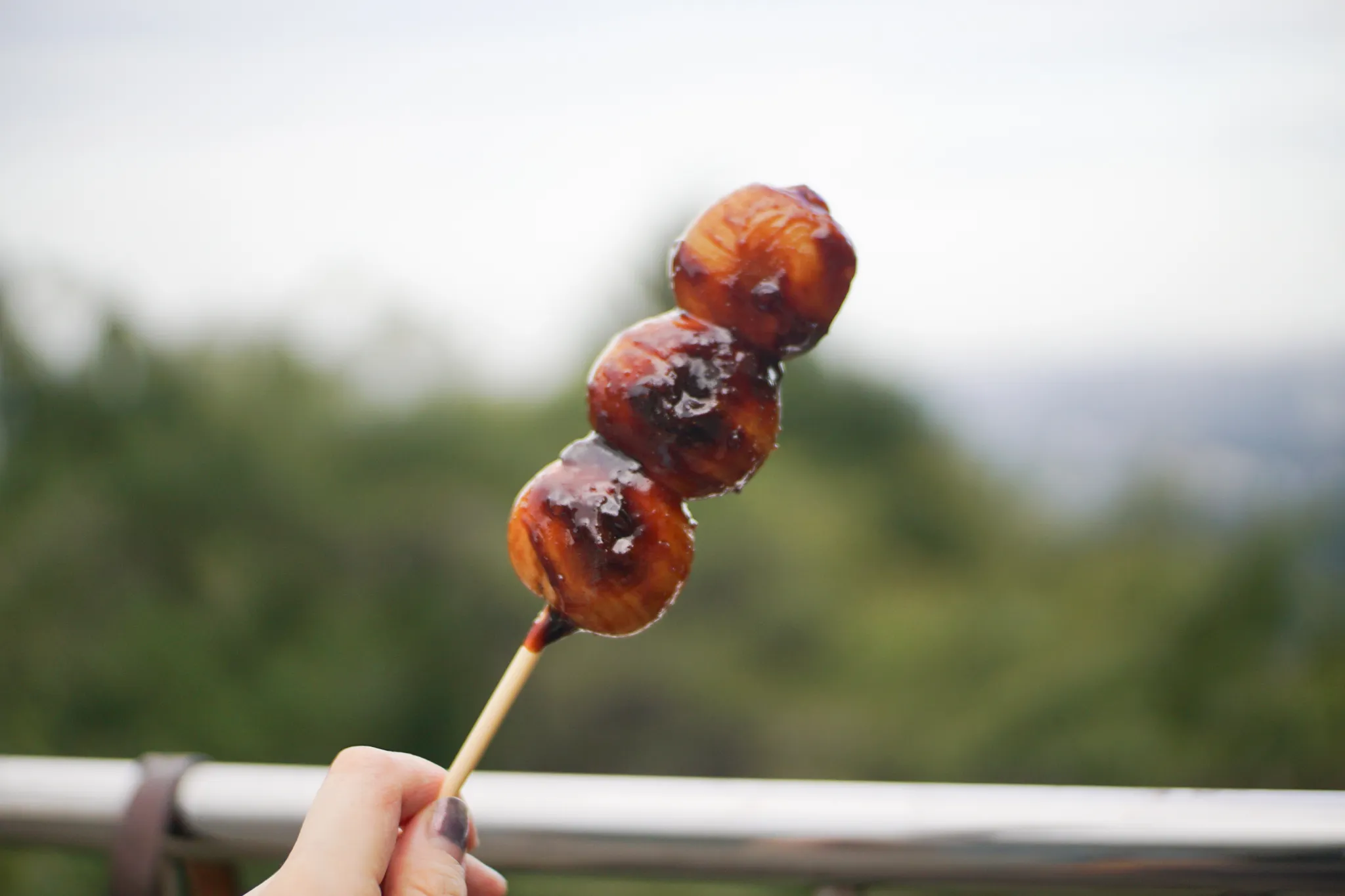 高尾山スミカの団子