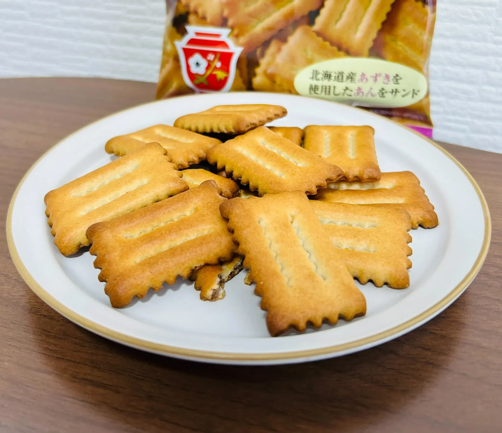 ダイソー しるこサンド