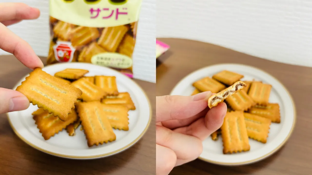 ダイソー しるこサンド