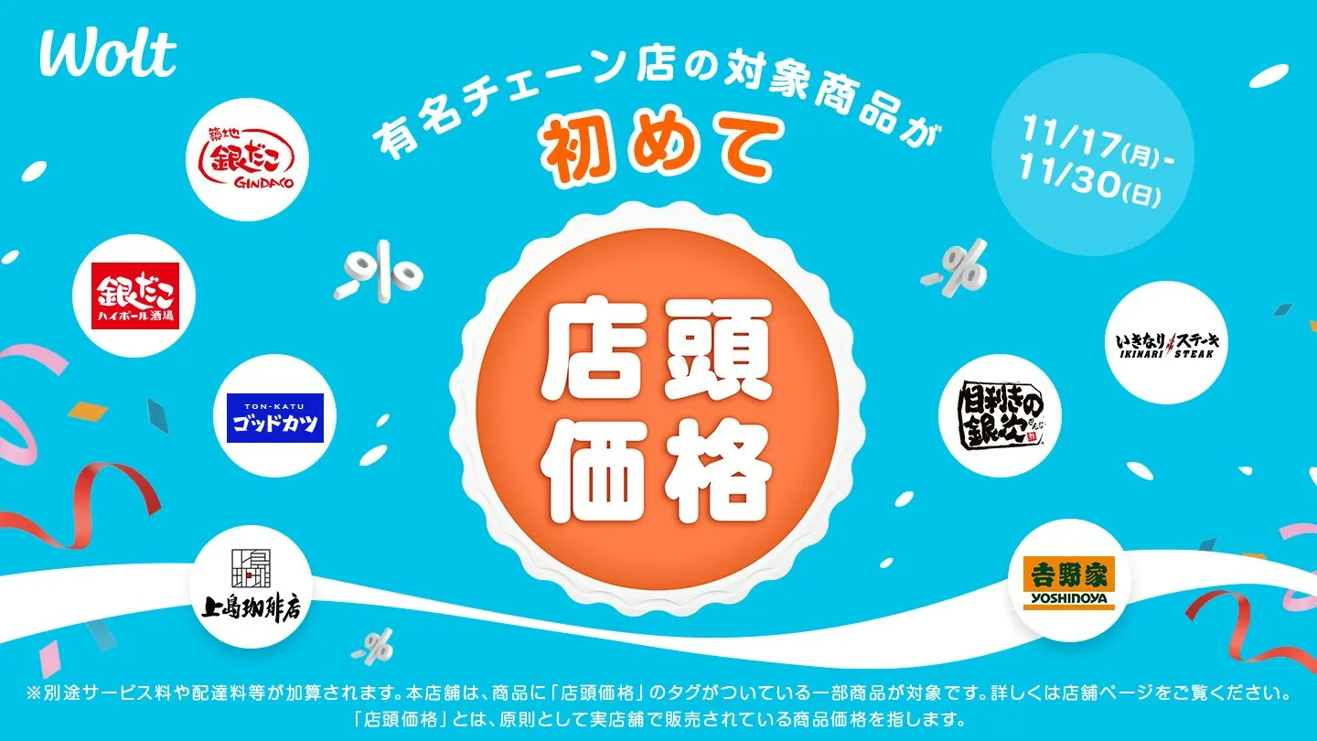 Wolt(ウォルト)クーポン