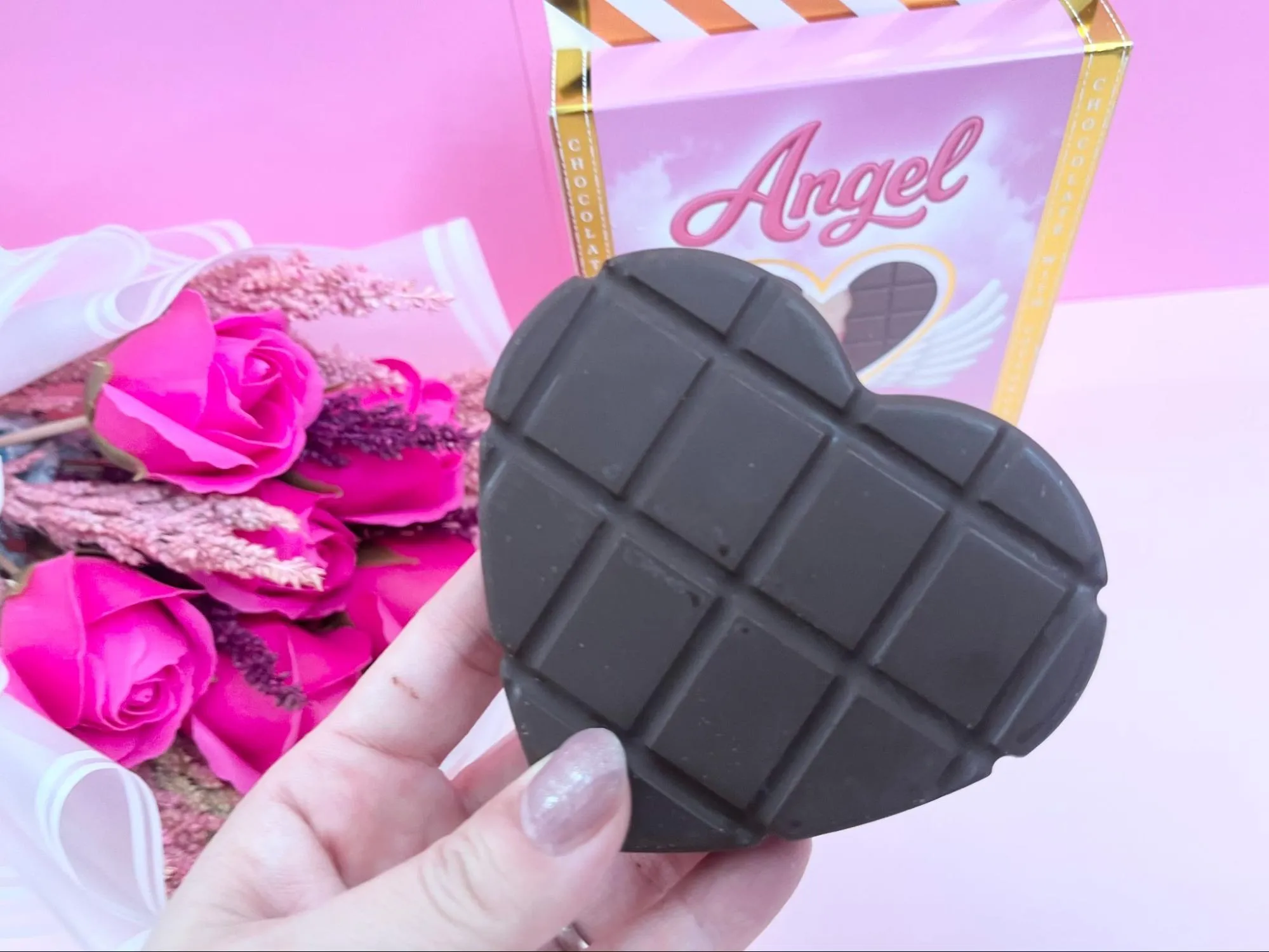 エンジェルヘアチョコの実際の画像