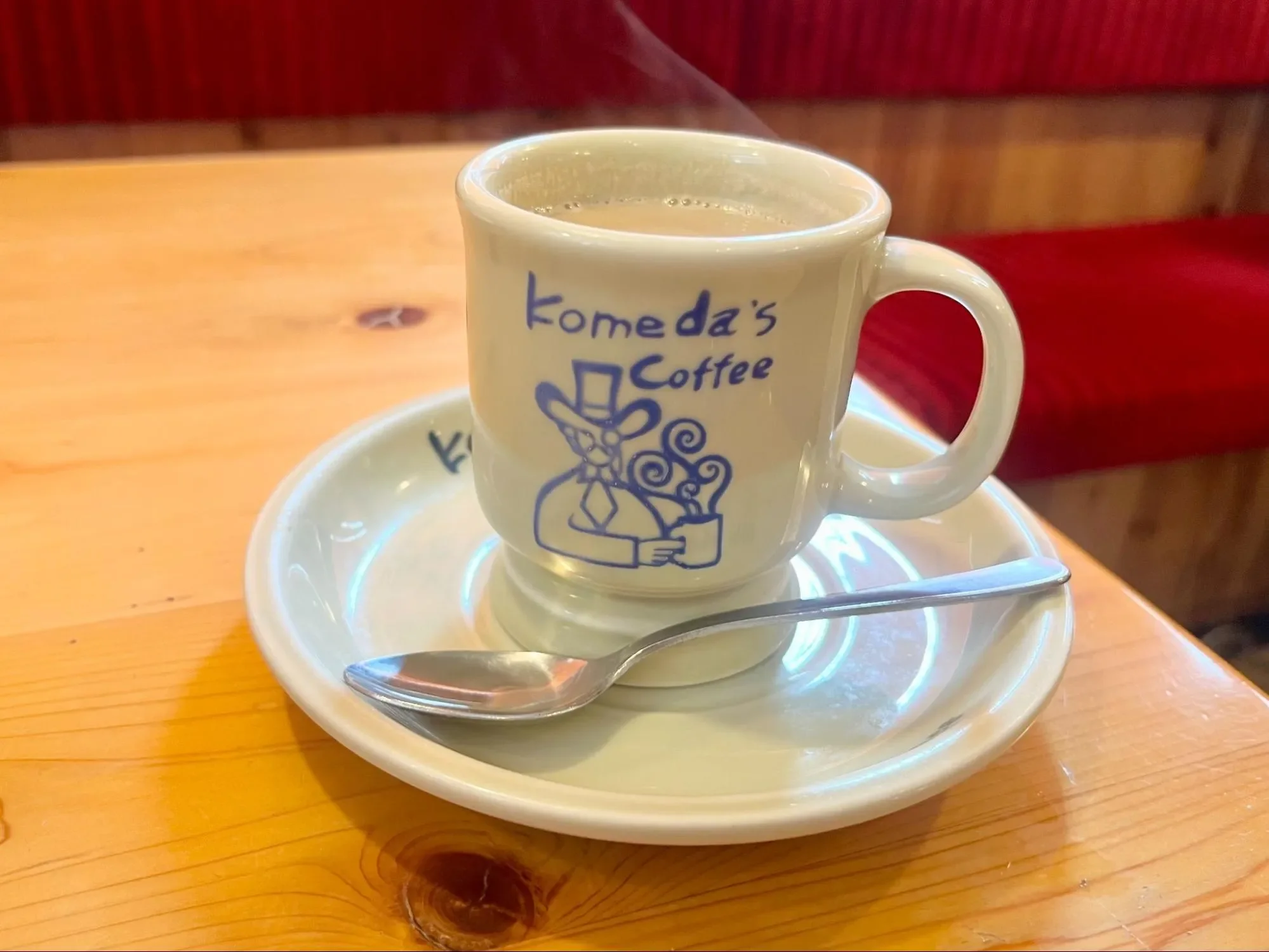 コメダ珈琲のカフェオーレの画像
