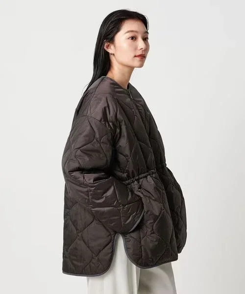 リバーシブルキルティングジャケット