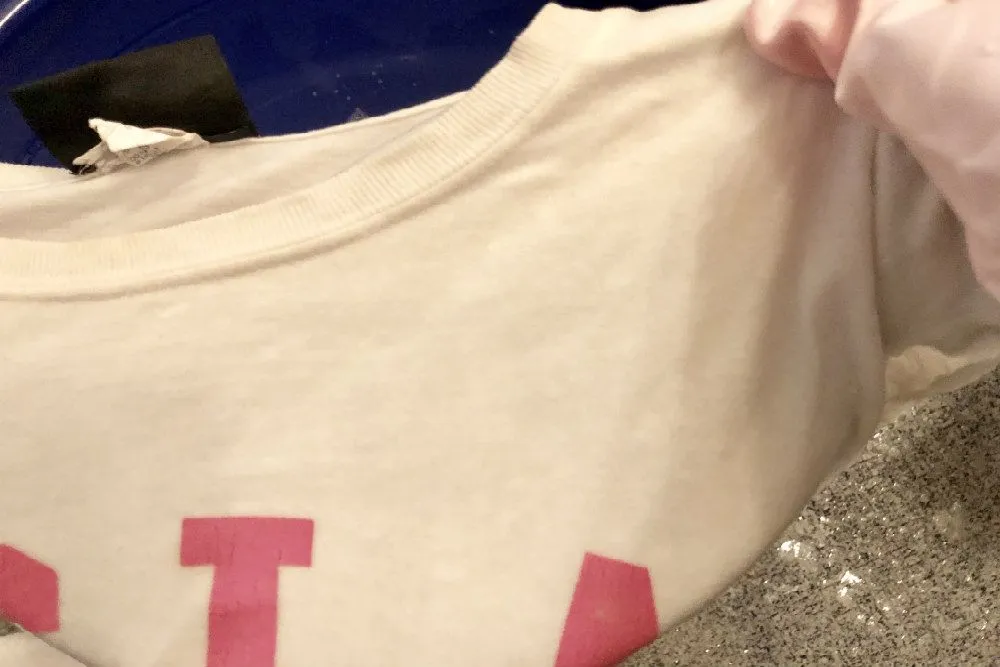 オキシウォッシュ/洗濯/Tシャツ/シミ/仕上がり